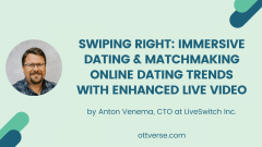 Swiping Right: Immersive Dating & Matchmaking Online Dating Trends with Enhanced Live Video