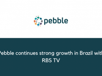 Pebble continues strong growth in Brazil with RBS TV