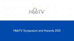 HbbTV Symposium and Awards 2021
