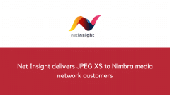 Net Insight delivers JPEG XS to Nimbra media network customers