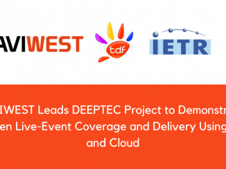 AVIWEST Leads DEEPTEC Project to Demonstrate Green Live Event Coverage and Delivery Using 5G and Cloud