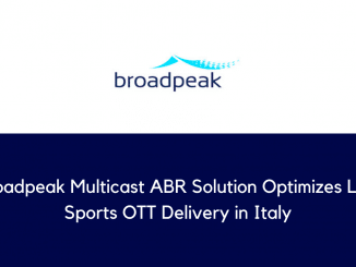 Broadpeak Multicast ABR Solution Optimizes Live Sports OTT Delivery in Italy
