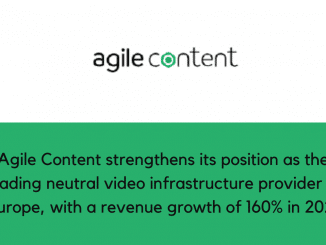 Agile Content strengthens its position as the leading neutral video infrastructure provider in Europe with a revenue growth of 160 in 2021