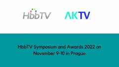 HbbTV Symposium and Awards 2022 on November 9-10 in Prague