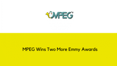 MPEG Wins Two More Emmy Awards