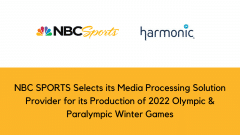 NBC SPORTS Selects its Media Processing Solution Provider for its Production of 2022 Olympic and Paralympic Winter Games