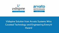 Vidispine Solution from Arvato Systems Wins Coveted Technology and Engineering Emmy® Award