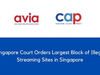 Singapore Court Orders Largest Block of Illegal Streaming Sites in Singapore