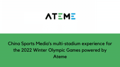 China Sports Media’s multi-stadium experience for the 2022 Winter Olympic Games powered by Ateme