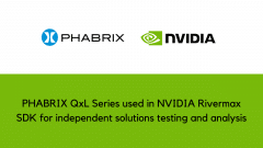 PHABRIX QxL Series used in NVIDIA Rivermax SDK for independent solutions testing and analysis