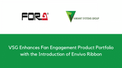 VSG Enhances Fan Engagement Product Portfolio with the Introduction of Envivo Ribbon
