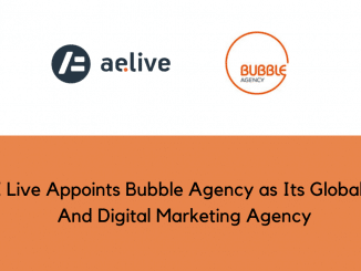 AE Live Appoints Bubble Agency as Its Global PR And Digital Marketing Agency