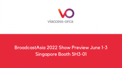 BroadcastAsia 2022 Show Preview June 1-3 Singapore Booth 5H3-01
