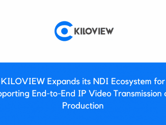 KILOVIEW Expands its NDI Ecosystem for Supporting End to End IP Video Transmission and Production
