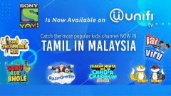 With a robust lineup of shows, India’s popular kids’ entertainment channel Sony YAY! launches in Malaysia in Tamil