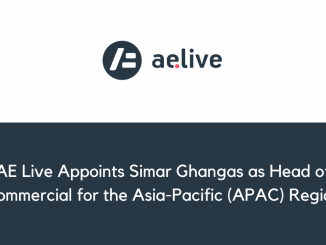 AE Live Appoints Simar Ghangas as Head of Commercial for the Asia Pacific APAC Region