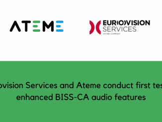 Eurovision Services and Ateme conduct first test of enhanced BISS CA audio features