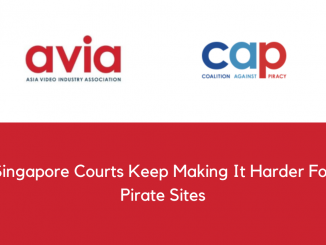 Singapore Courts Keep Making It Harder For Pirate Sites
