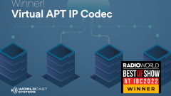 New Virtual APT IP Codec Wins Radio World “Best of Show” at IBC