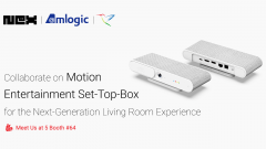 Nex, Amlogic & SEI collaborate on Motion Entertainment Set-Top-Box for the Next-Generation Living Room Experience