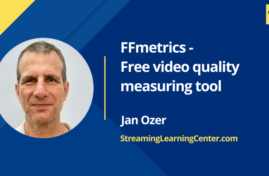 FFmetrics – Free video quality measuring tool