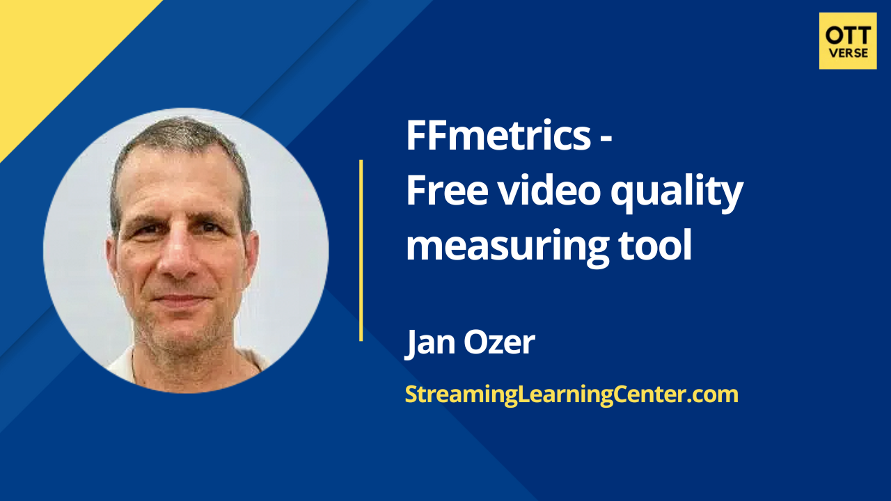FFmetrics – Free video quality measuring tool